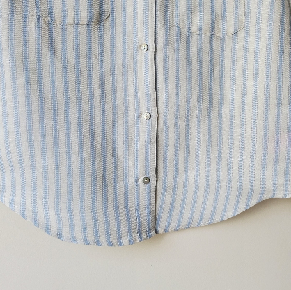 Calypso St. Barth Stripe Button Down - image 8